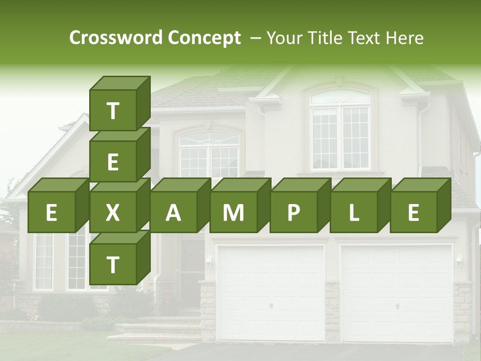 New Family House PowerPoint Template