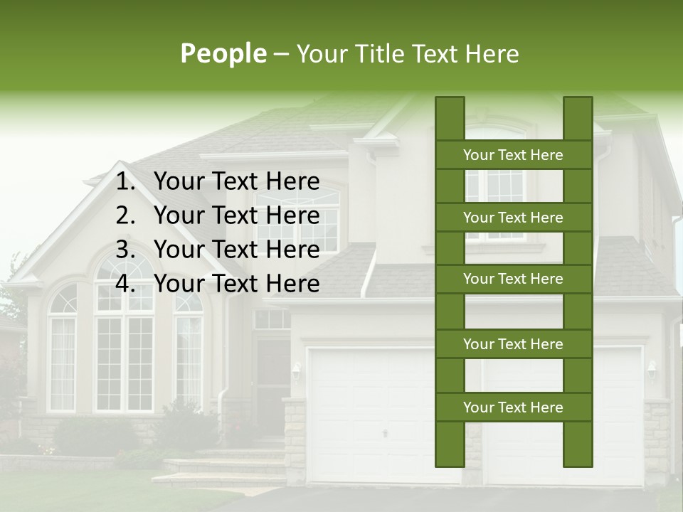 New Family House PowerPoint Template