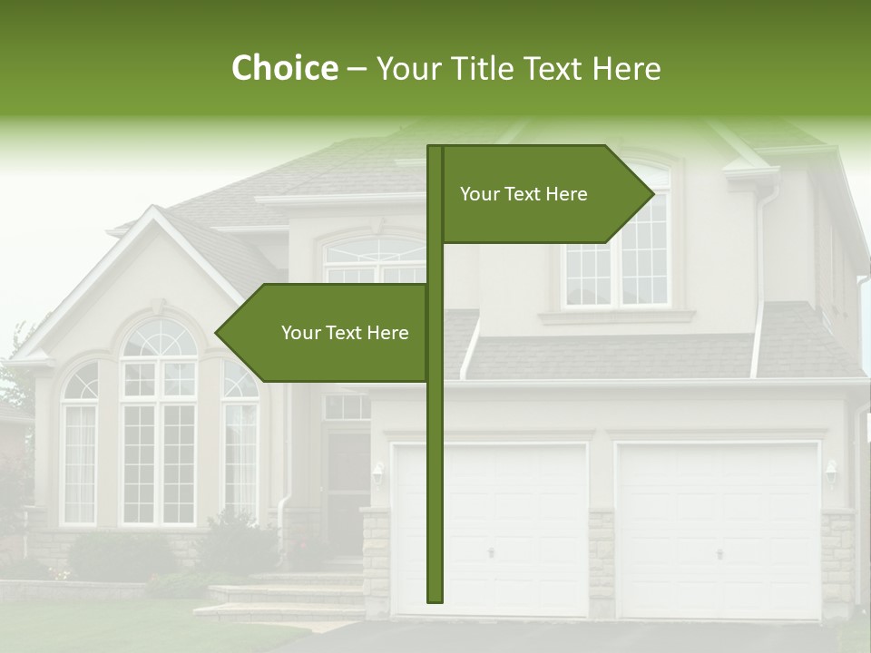 New Family House PowerPoint Template