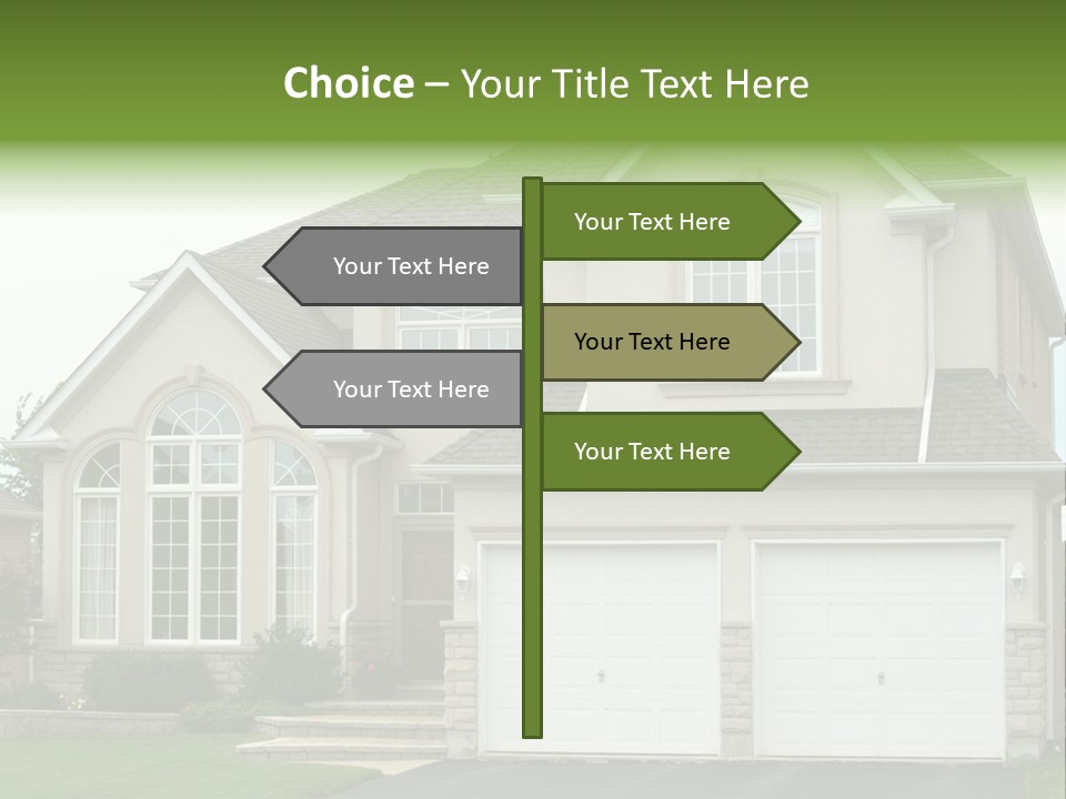 New Family House PowerPoint Template