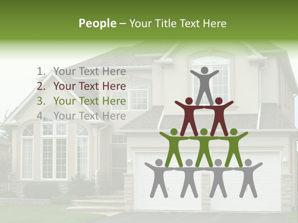 New Family House PowerPoint Template