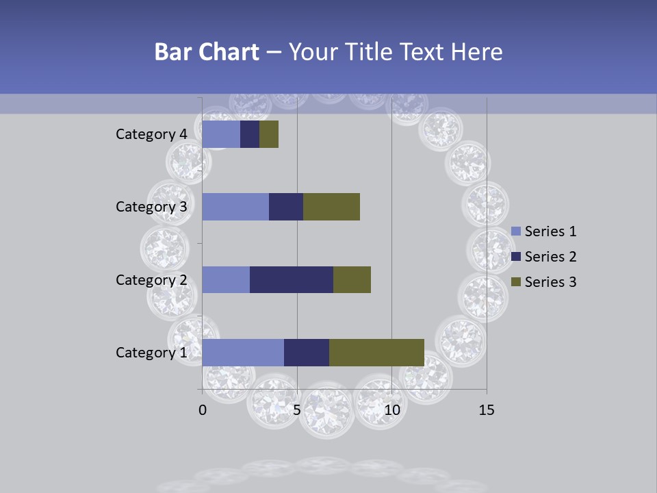 Diamond Circle Pendant PowerPoint Template