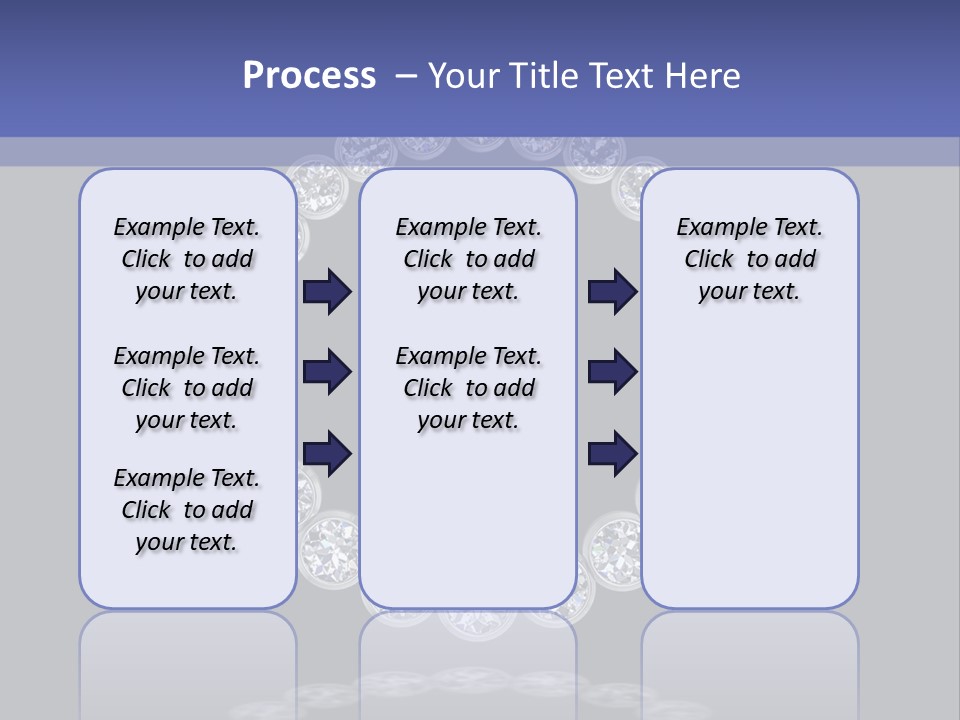 Diamond Circle Pendant PowerPoint Template