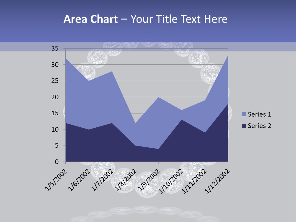 Diamond Circle Pendant PowerPoint Template