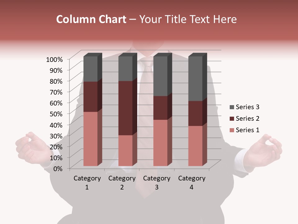 Pregnant Mom And Young Sons PowerPoint Template