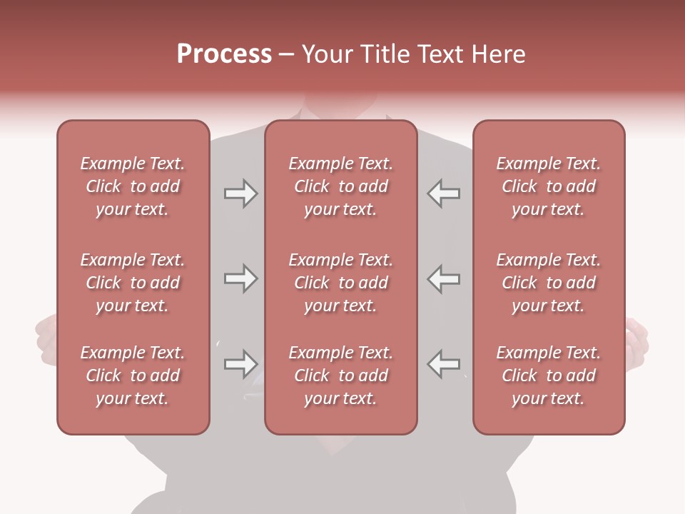 Pregnant Mom And Young Sons PowerPoint Template