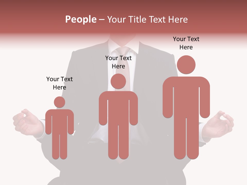 Pregnant Mom And Young Sons PowerPoint Template