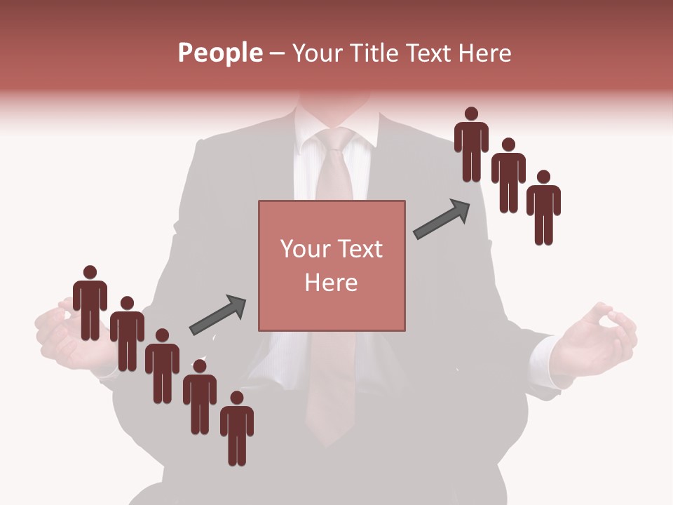 Pregnant Mom And Young Sons PowerPoint Template