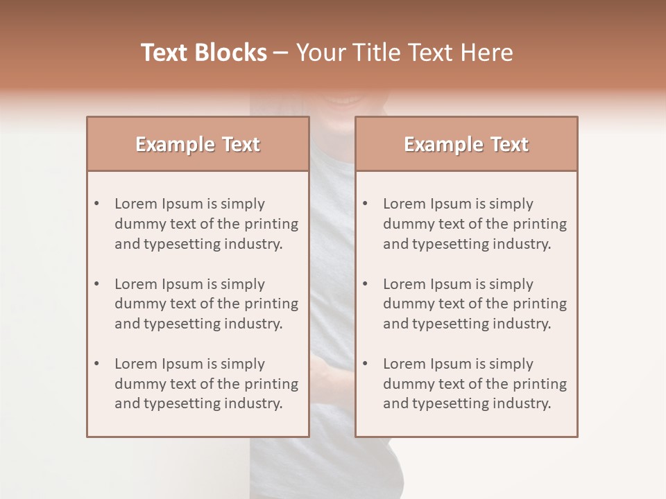 Business Couple PowerPoint Template