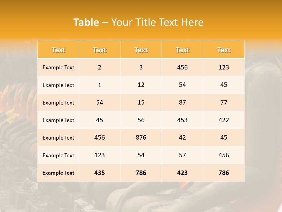 Aligned Statues Of Buddha PowerPoint Template