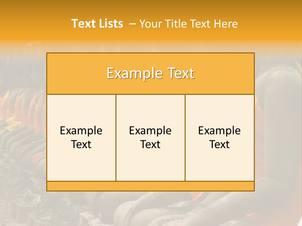 Aligned Statues Of Buddha PowerPoint Template