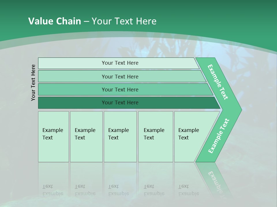 Algae Underwater PowerPoint Template