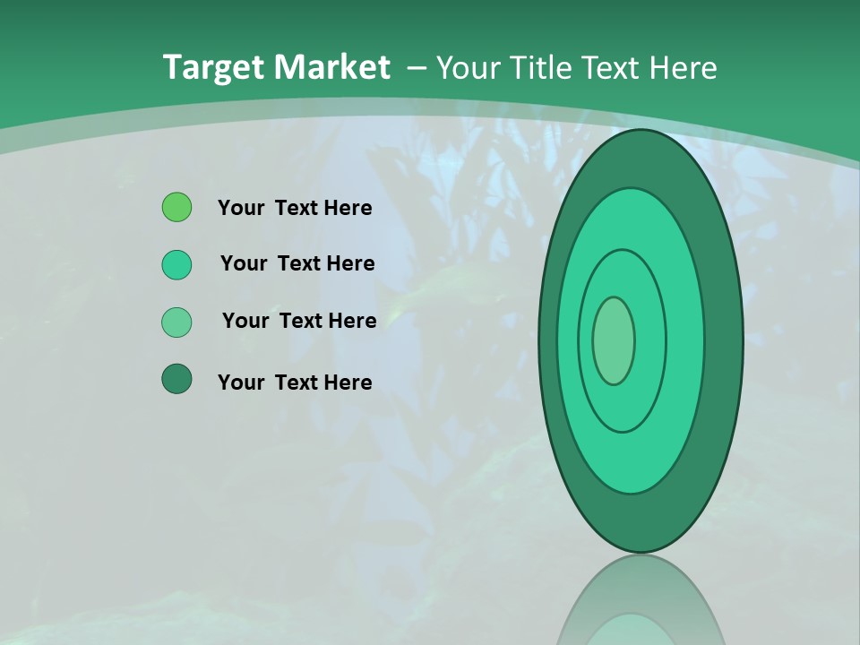 Algae Underwater PowerPoint Template