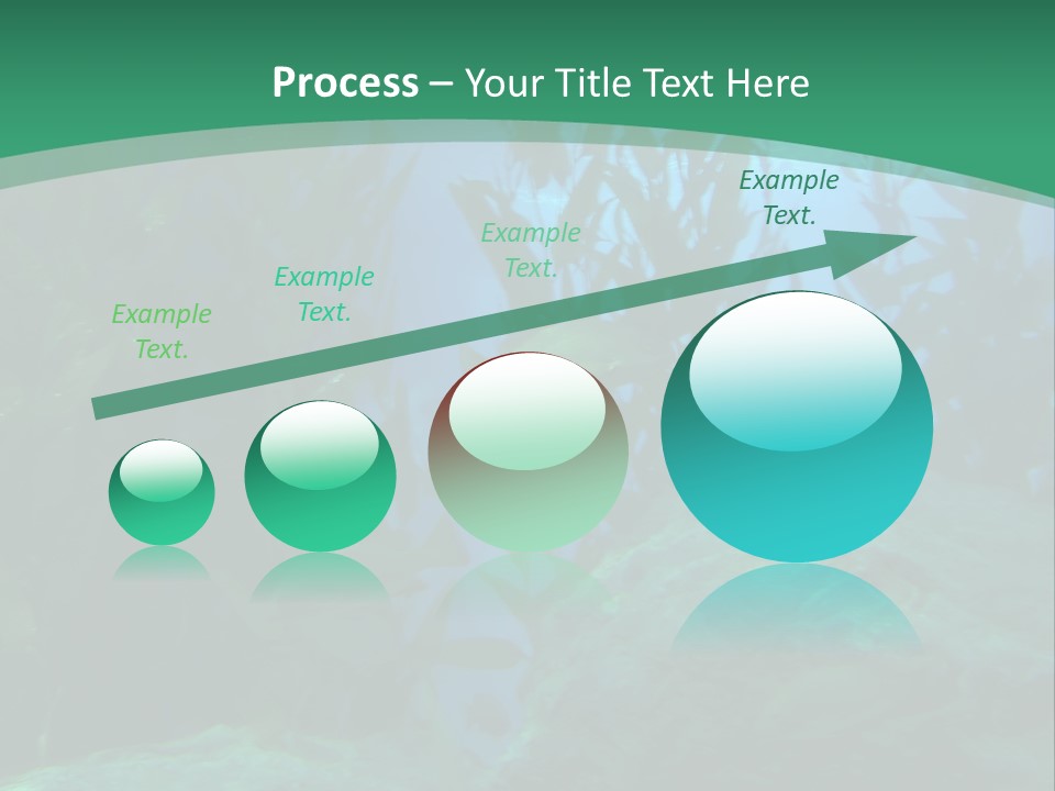 Algae Underwater PowerPoint Template