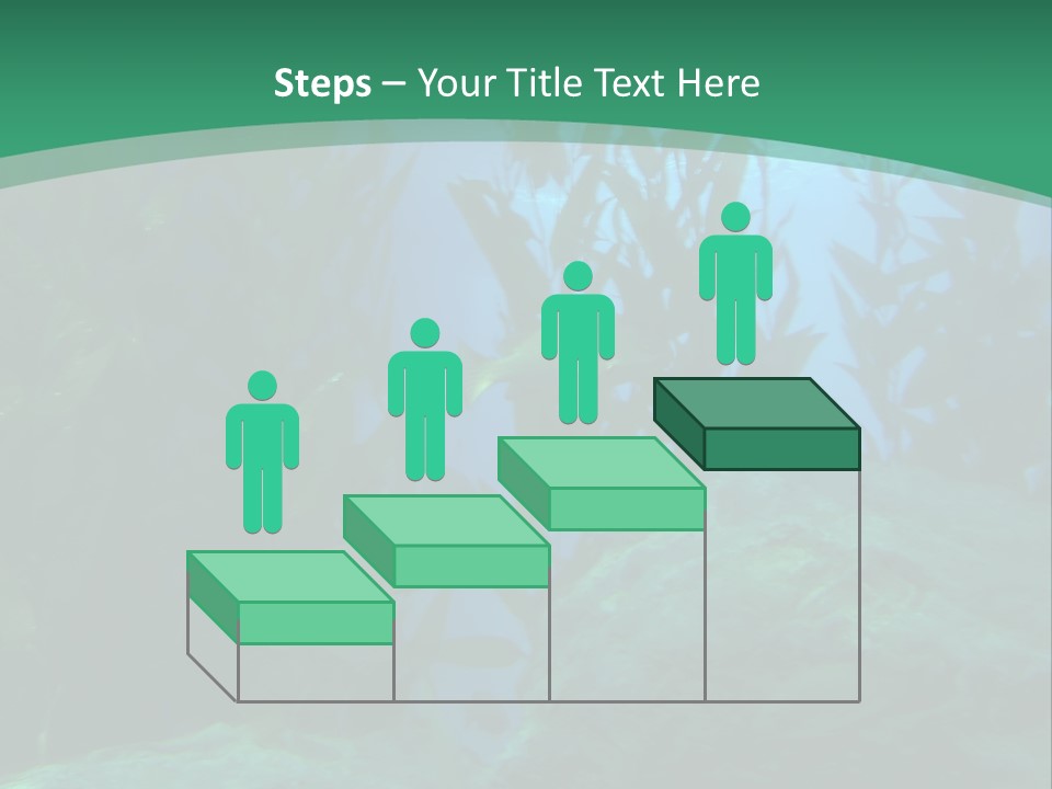 Algae Underwater PowerPoint Template