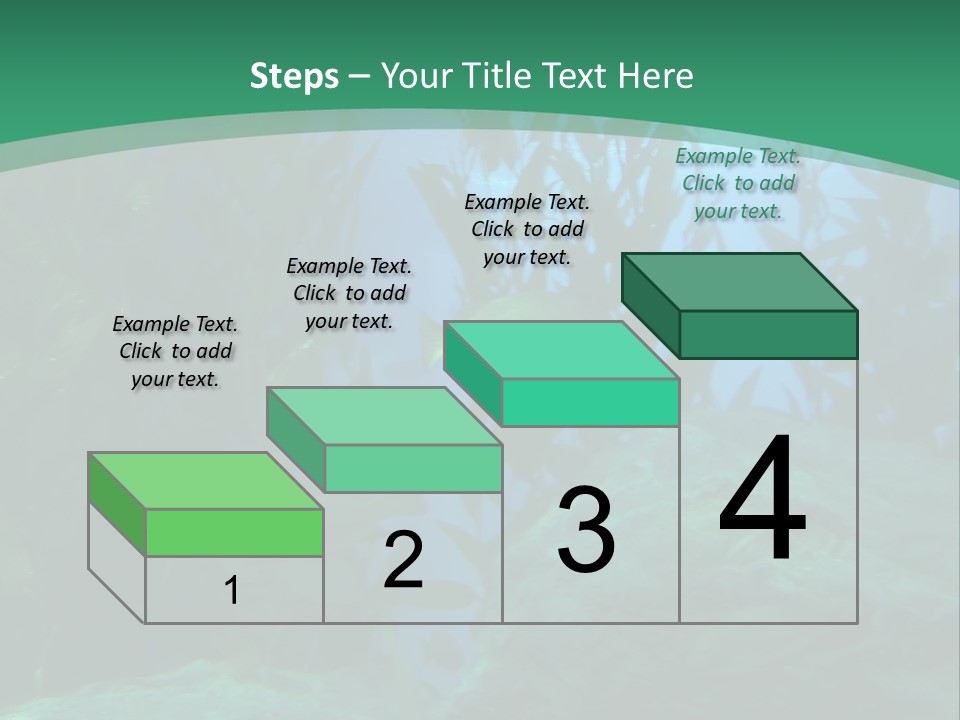 Algae Underwater PowerPoint Template
