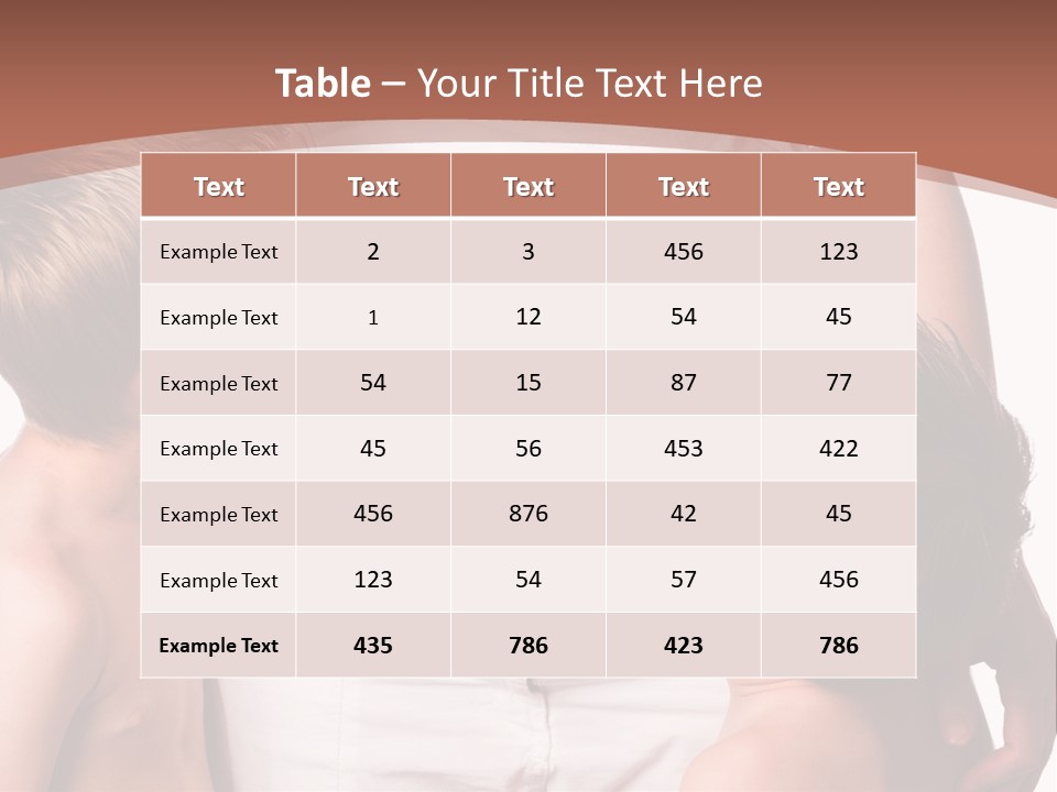 Pregnant Mom And Young Sons PowerPoint Template