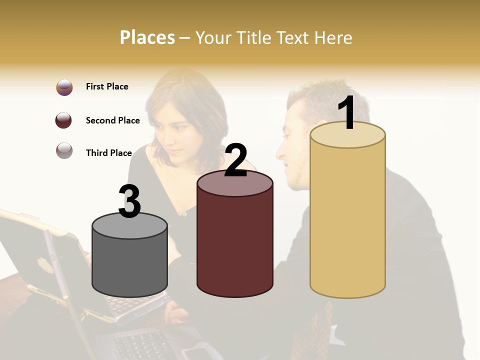 Business Couple PowerPoint Template