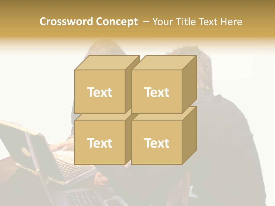Business Couple PowerPoint Template