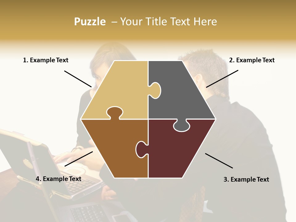 Business Couple PowerPoint Template