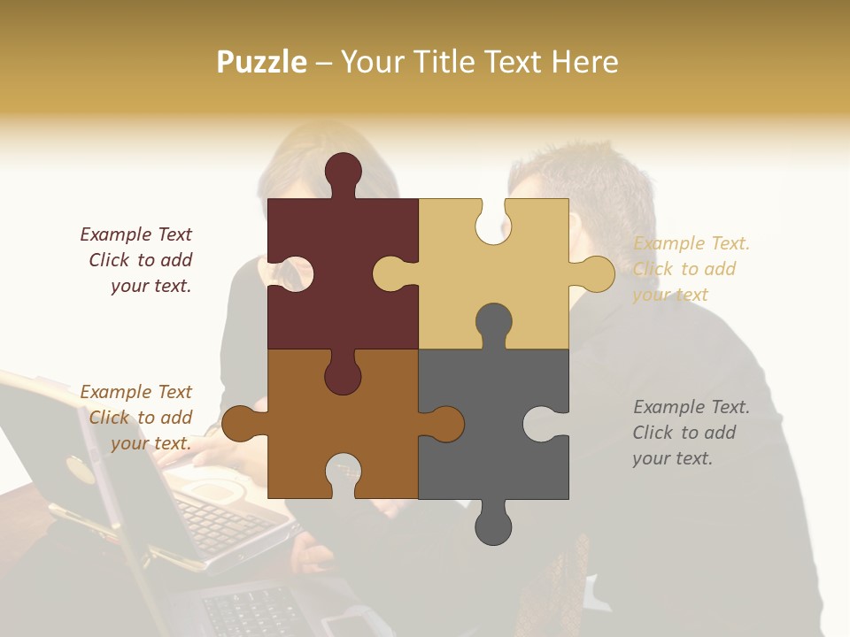 Business Couple PowerPoint Template