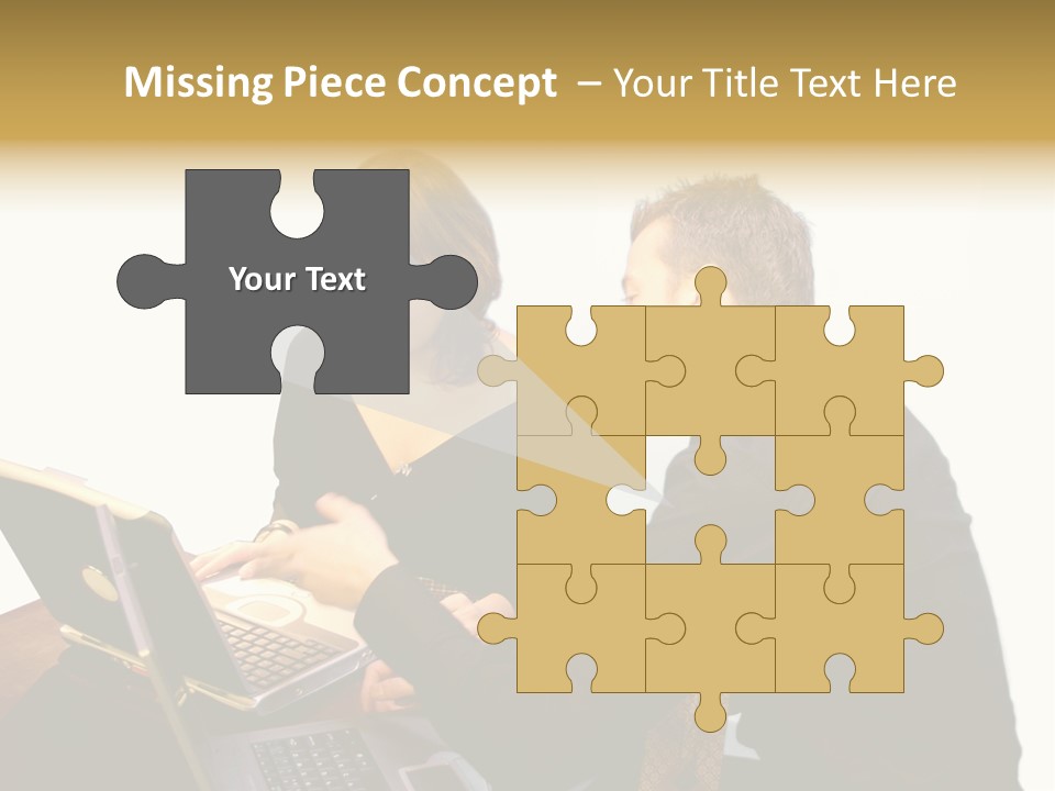 Business Couple PowerPoint Template