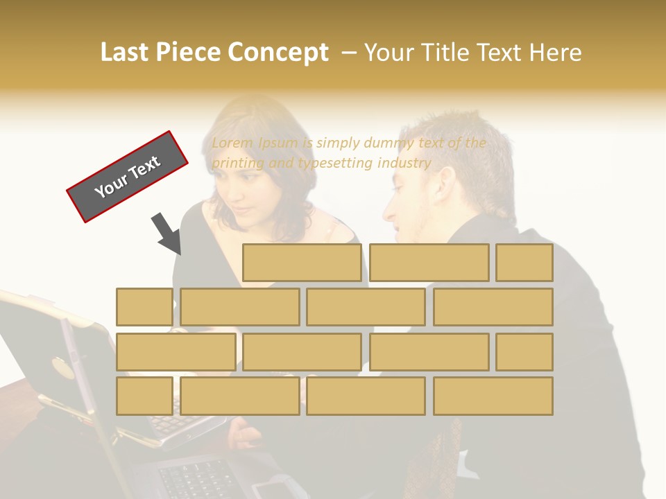 Business Couple PowerPoint Template