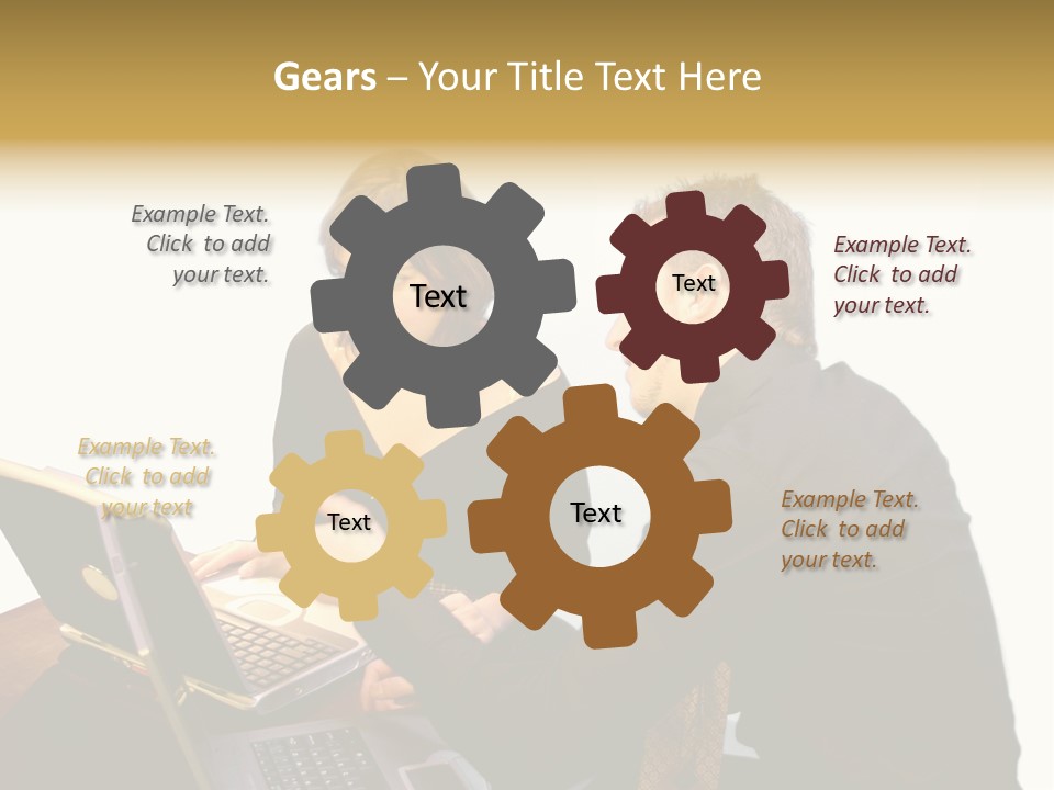 Business Couple PowerPoint Template