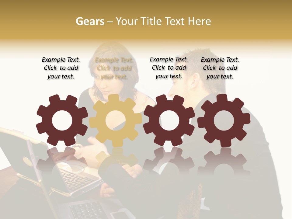 Business Couple PowerPoint Template