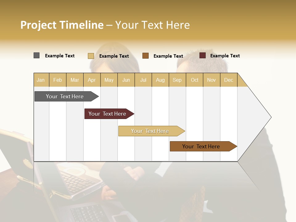 Business Couple PowerPoint Template