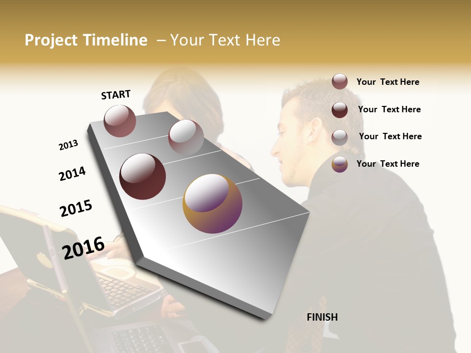 Business Couple PowerPoint Template