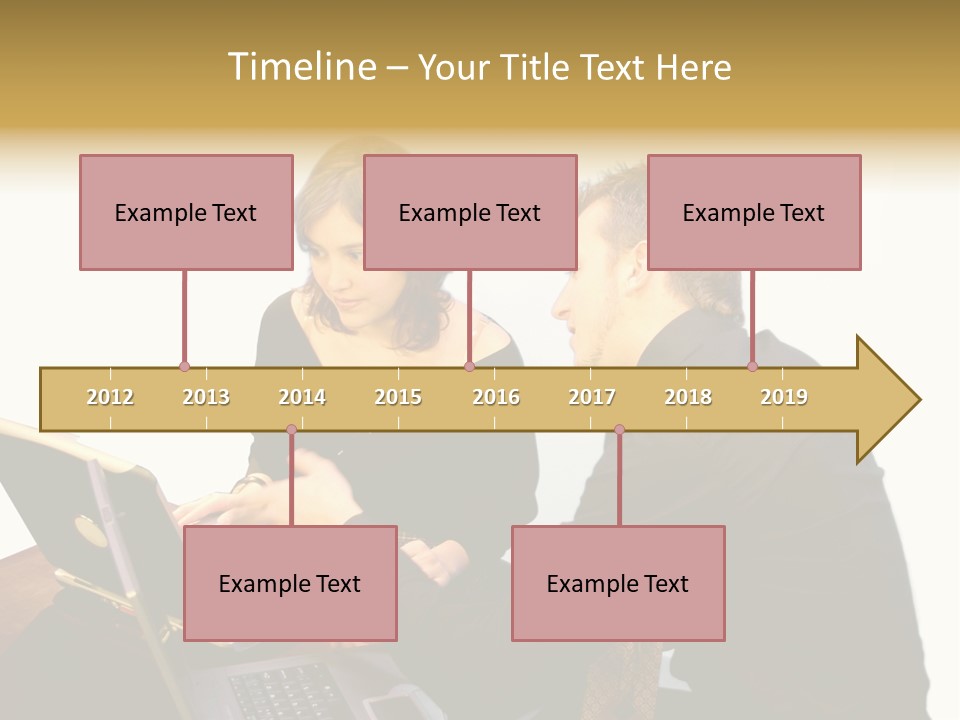 Business Couple PowerPoint Template