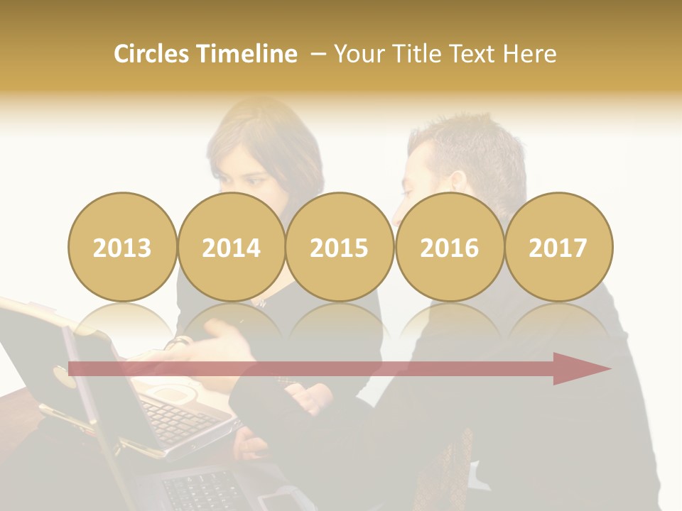 Business Couple PowerPoint Template