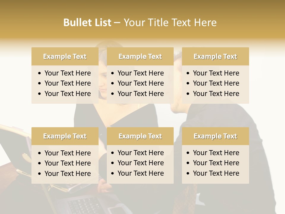 Business Couple PowerPoint Template