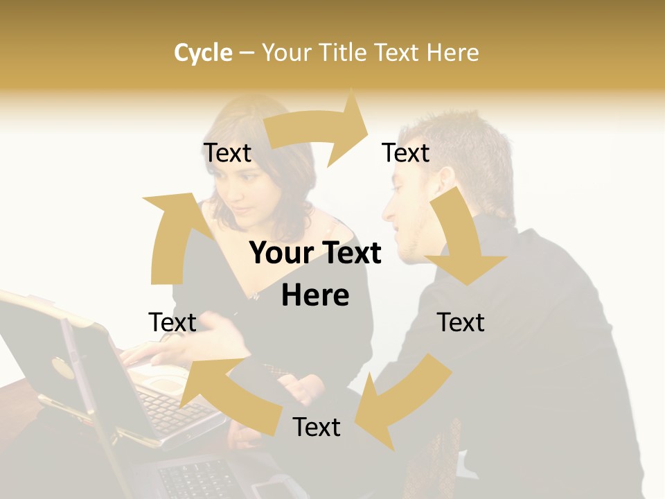 Business Couple PowerPoint Template