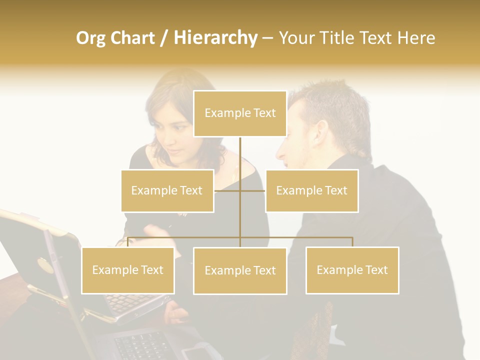 Business Couple PowerPoint Template