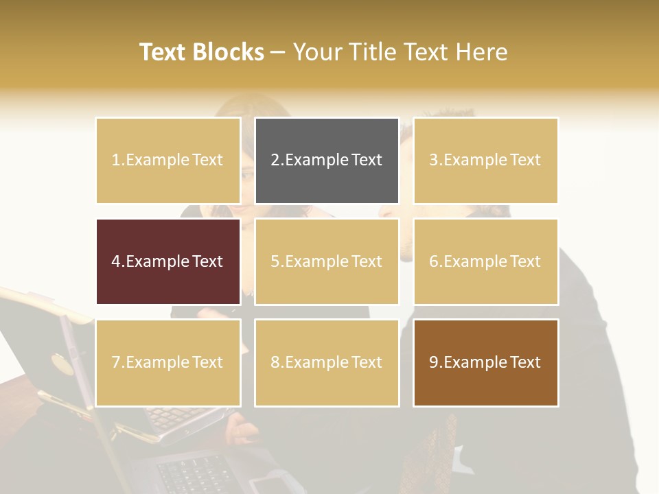 Business Couple PowerPoint Template
