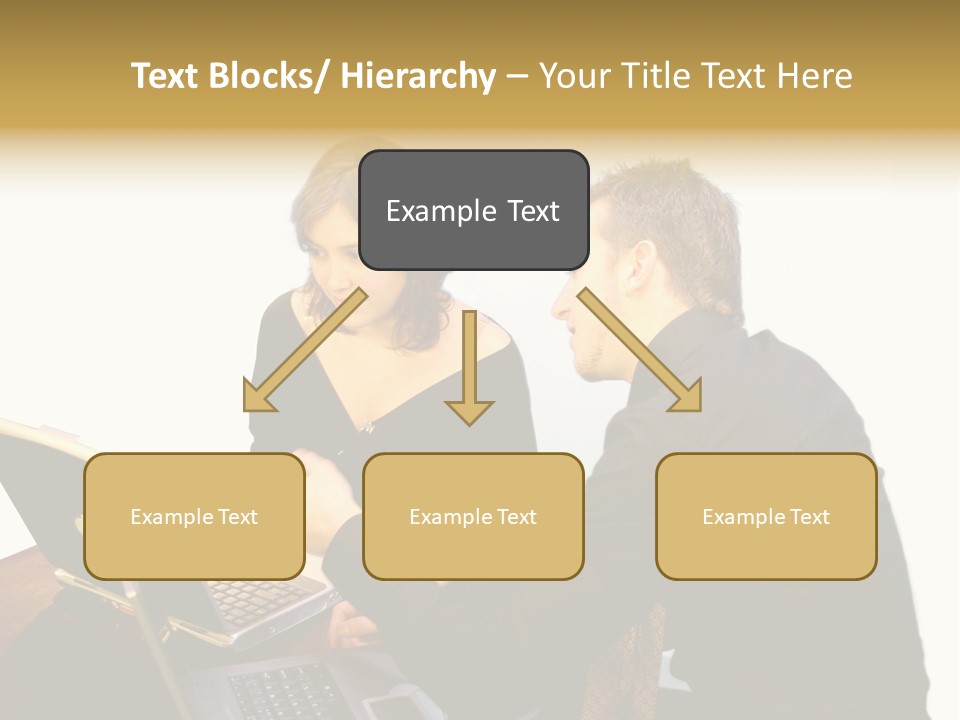 Business Couple PowerPoint Template