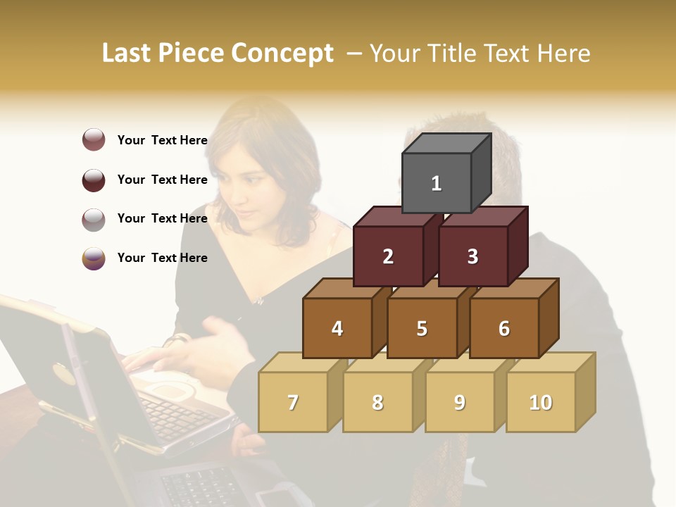 Business Couple PowerPoint Template