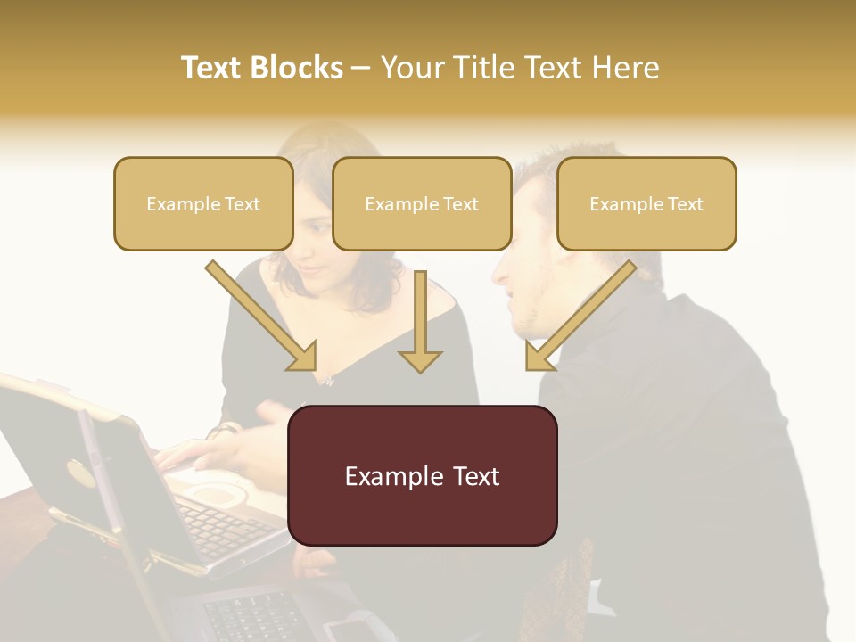 Business Couple PowerPoint Template