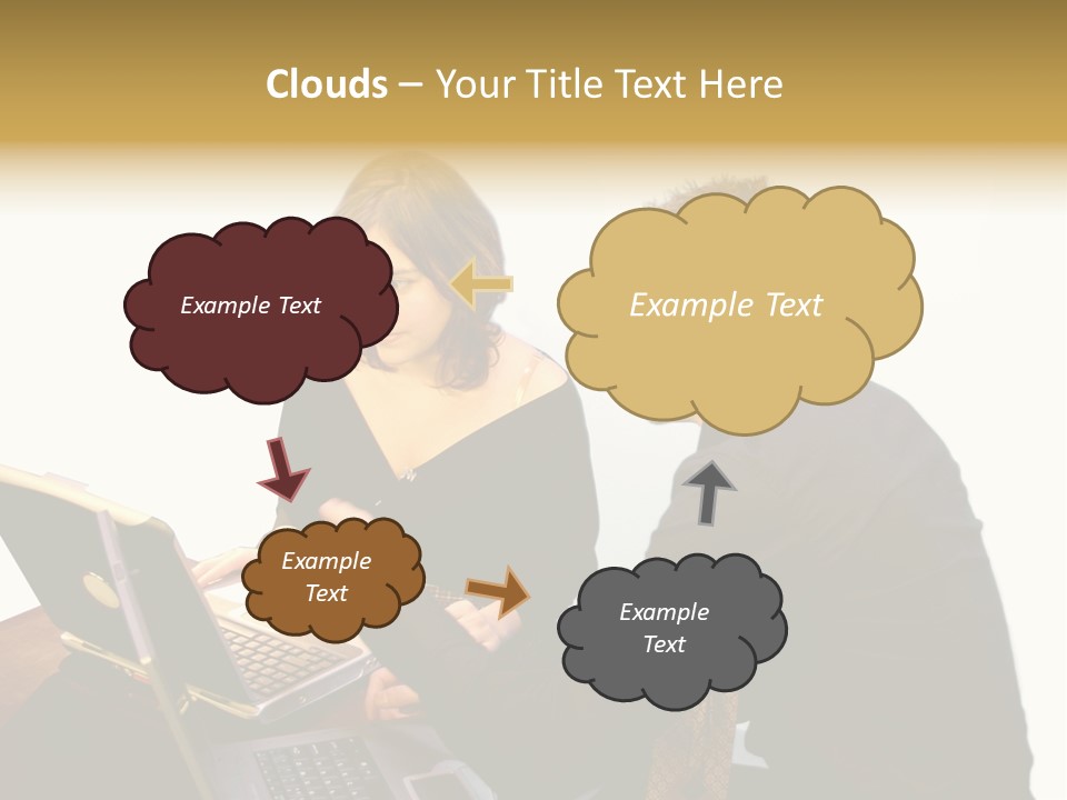 Business Couple PowerPoint Template