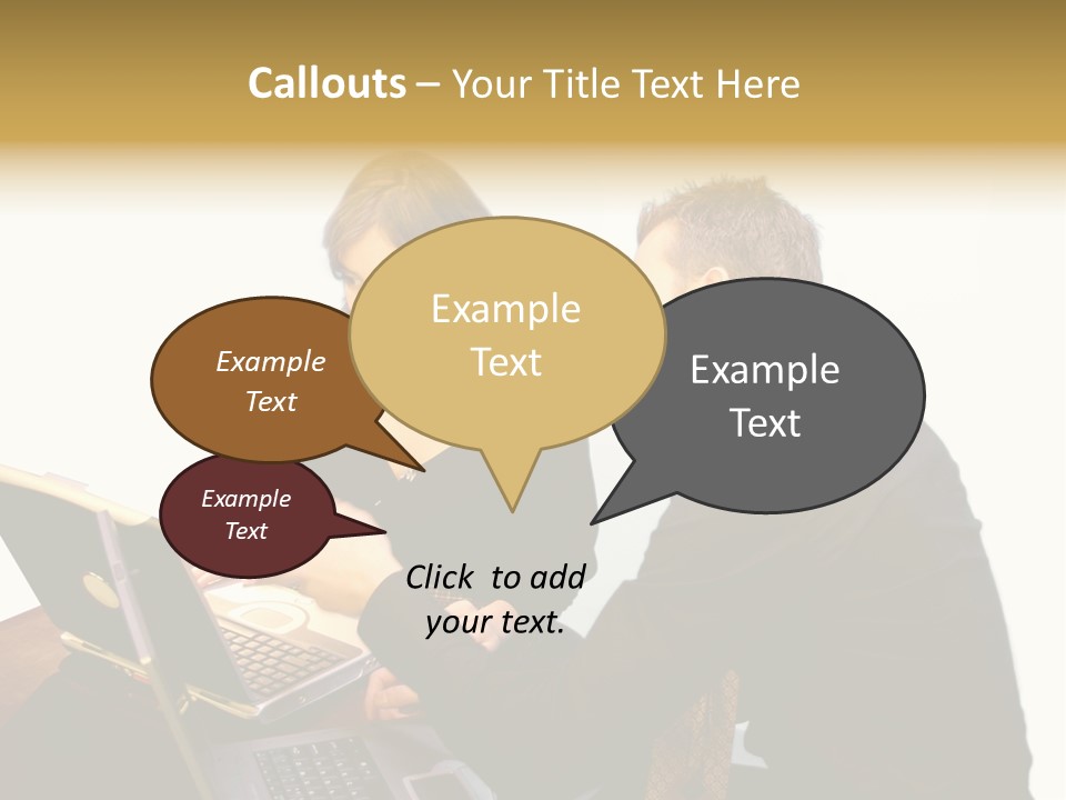 Business Couple PowerPoint Template