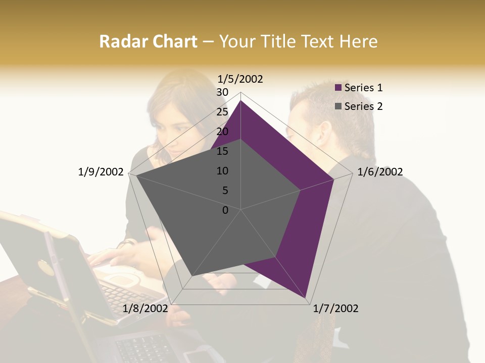 Business Couple PowerPoint Template