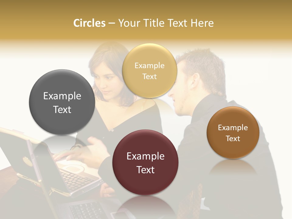 Business Couple PowerPoint Template