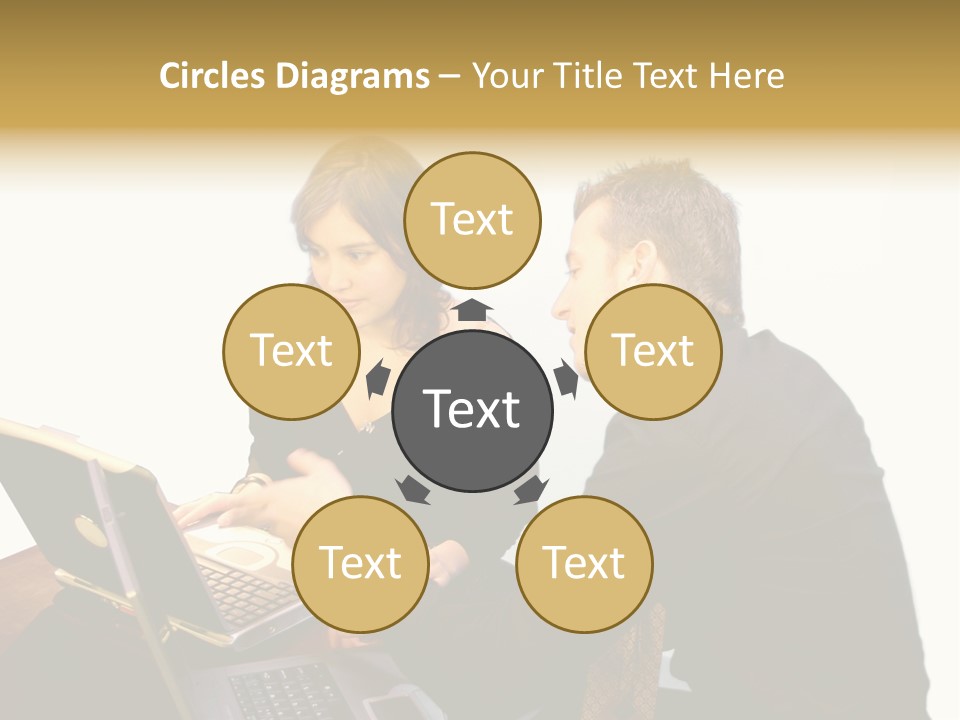 Business Couple PowerPoint Template