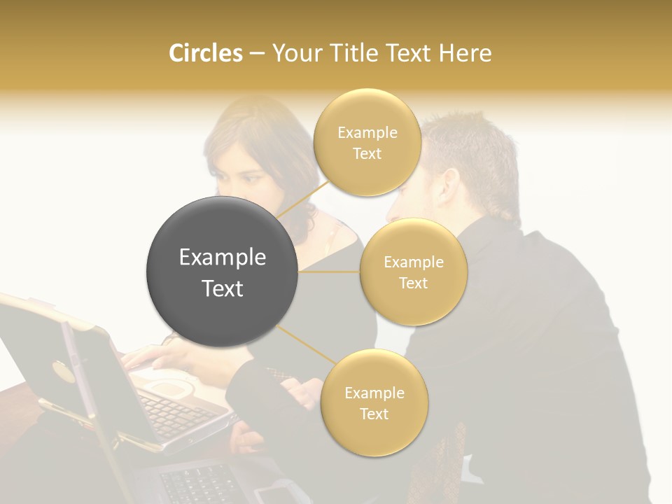 Business Couple PowerPoint Template