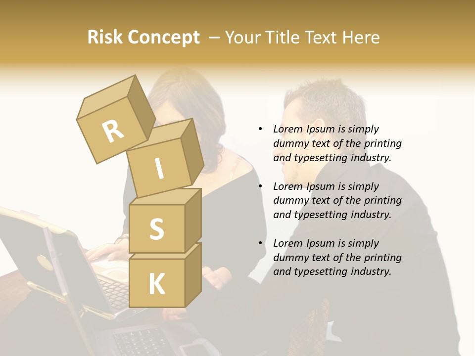 Business Couple PowerPoint Template