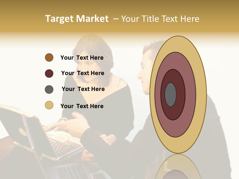 Business Couple PowerPoint Template