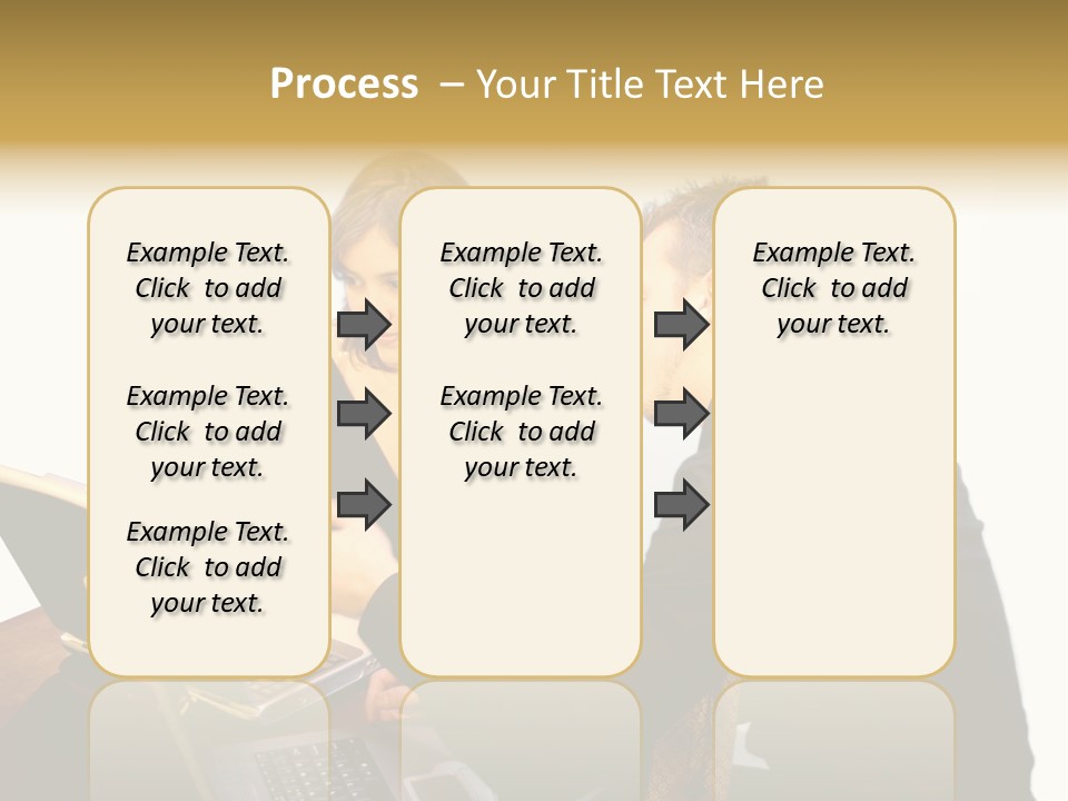 Business Couple PowerPoint Template