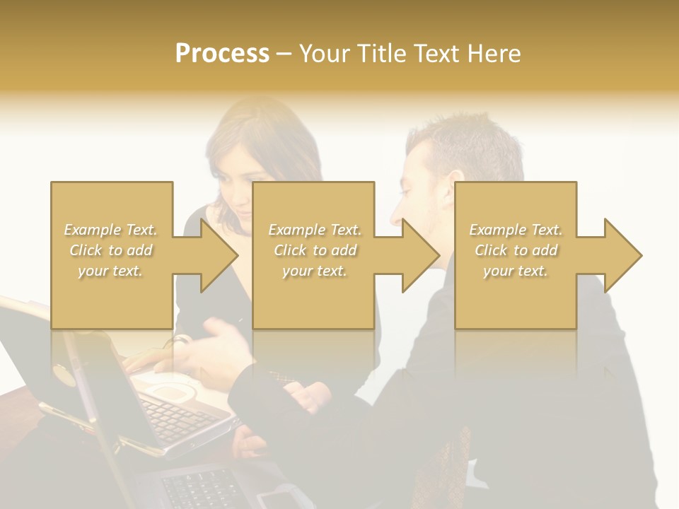Business Couple PowerPoint Template